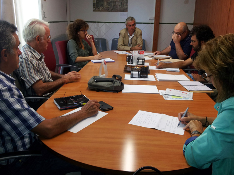 Una reunió de la Taula de Coordinació Local pel Dret a l’Habitatge. (Foto: Ajuntament de Palamós.)