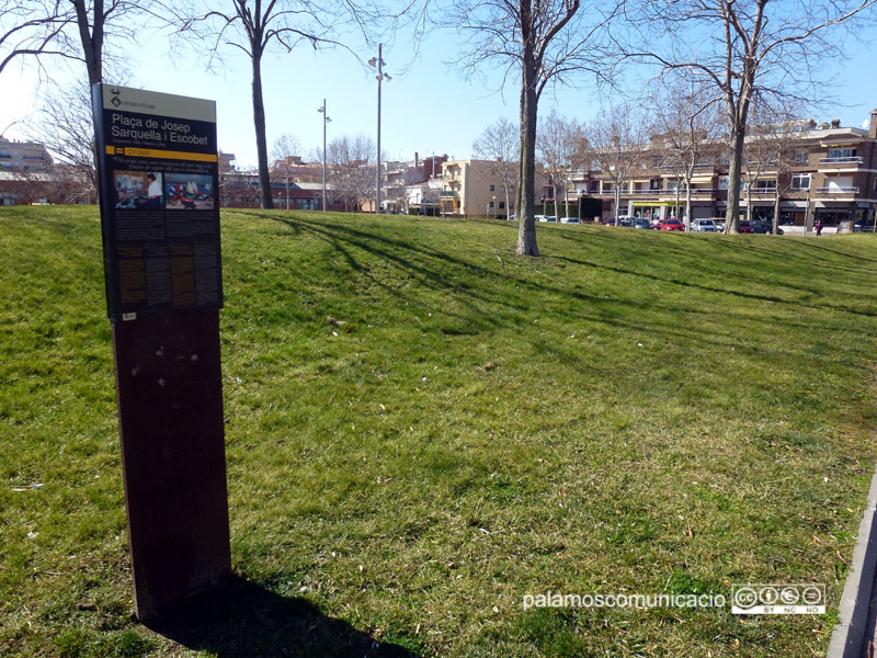 Una zona verda del municipi de Palamós.