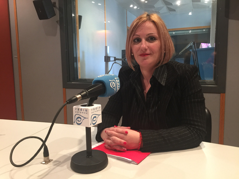 La portaveu del PP a Palamós, Vanessa Mànyik. 