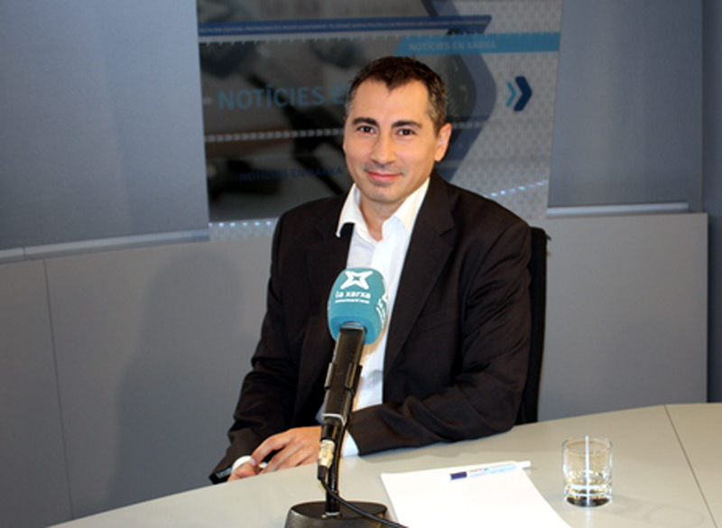 Oriol Illa, president de la Taula d'Entitats del Tercer Sector. (Foto: La Xarxa.)