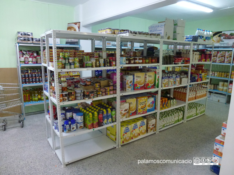 L'Espai de Distribució d'Aliments de Palamós.