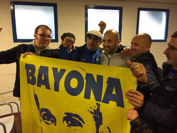 Joan Bayona ha anunciat la seva retirada acompanyat de la Penya Sport. Foto: Ramon Ribas.