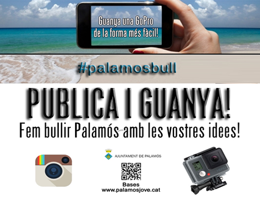 El guanyador del concurs pot aconseguir una càmera GoPro.