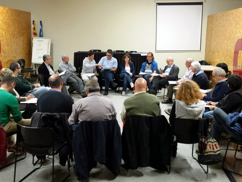 Una reunió del Consell de Participació Ciutadana. (Foto: Ajuntament de Palamós.)
