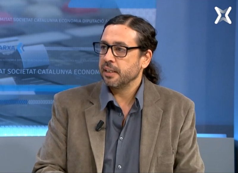 Hernán Sampietro, vicepresident de l'associació Obertament.