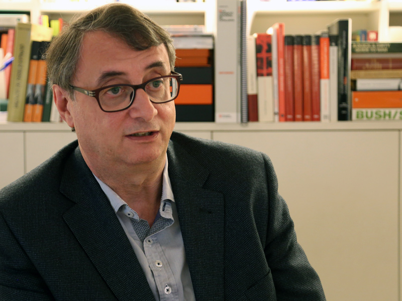 El periodista Vicent Partal és un dels convidats demà a l'acte de l'ANC a Palamós. (Foto: nuvol.com).
