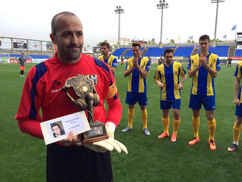 El Trofeu Memorial Guillem Cantorné ha estat pel mític porter i capità Joan Bayona.