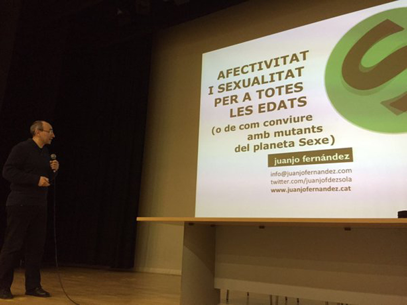 Fernández parlarà de la sexualitat durant l'adolescència. (Foto: Sagratcor Amposta.)
