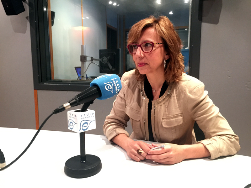 Teresa Ferrés, portaveu del PSC, aquesta setmana a l'espai 'Preguntes'.