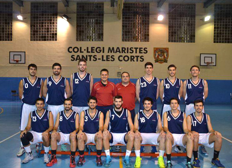 El Maristes de Sants-Les Corts serà el rival del CE Palamós aquest dissabte. 
