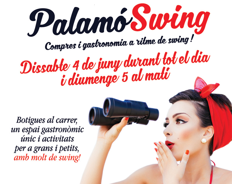 Botiga al carrer a ritme de swing aquest proper cap de setmana a Palamós.