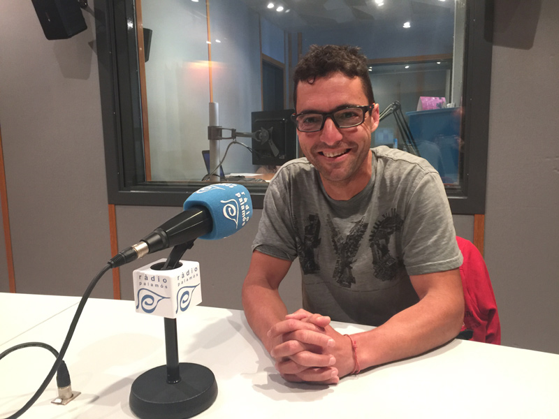 Oriol Borràs, nou president del Club Alpí Palamós.