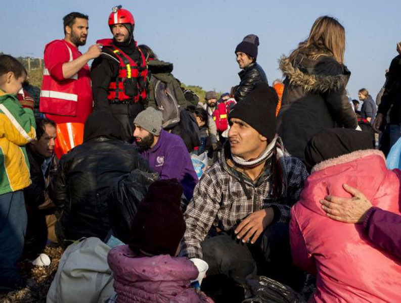 La recaptació anirà per a les ONG’s que donen suport als refugiats que intenten entrar a Europa. 