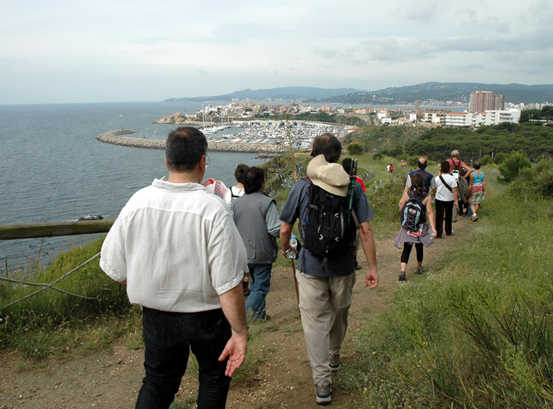 La Mar i Muntanya va des del passeig fins a Castell. (Foto: Josep Lois.)