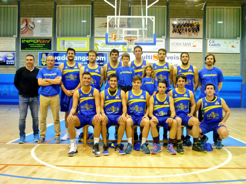 L'equip sènior masculí A del CE Palamós d'aquesta darrera temporada.