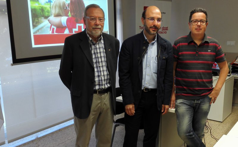 Presentació de la memòria de Creu Roja Girona. (Foto: El Punt).