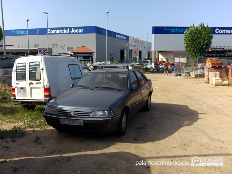 El dipòsit municipal on es guarden els vehicles retirats de la via pública.