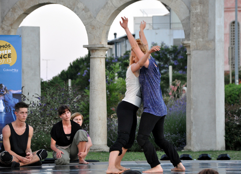 Activitat al carrer del Palamós Summer Dance, en una imatge d'arxiu.