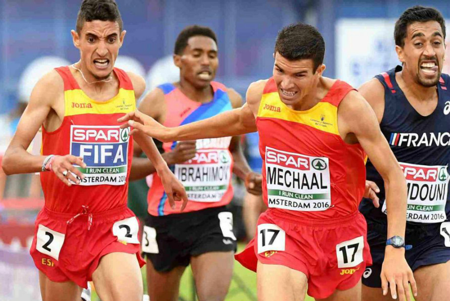 Adel Mechaal, subcampió europeu dels 5.000 metres.