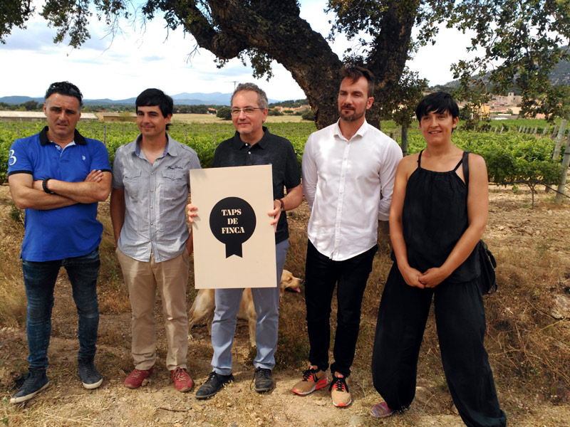 Presentació del projecte 'Taps de finca'. (Foto:Institut Català del Suro).
