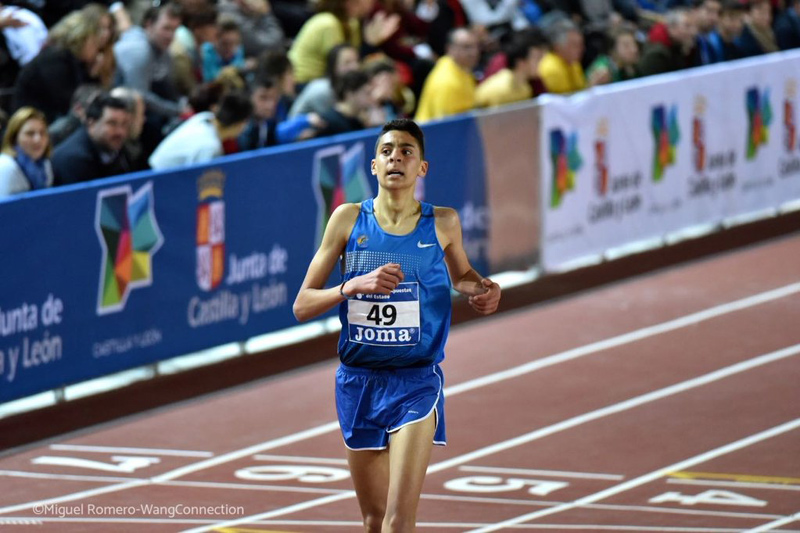 Anasse Mahboub competint, en una imatge d'arxiu. (Foto: Miguel Romero)