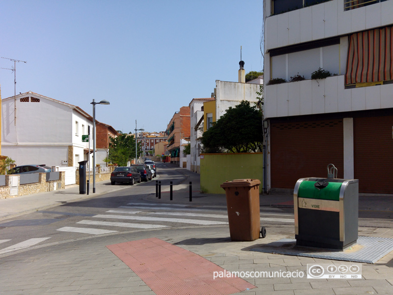 La zona on s'ha produït l'accident d'aquesta matinada.