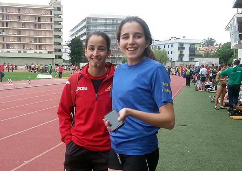 Clàudia Illa, a la dreta, participa aquest cap de setmana al Campionat d'Espanya.