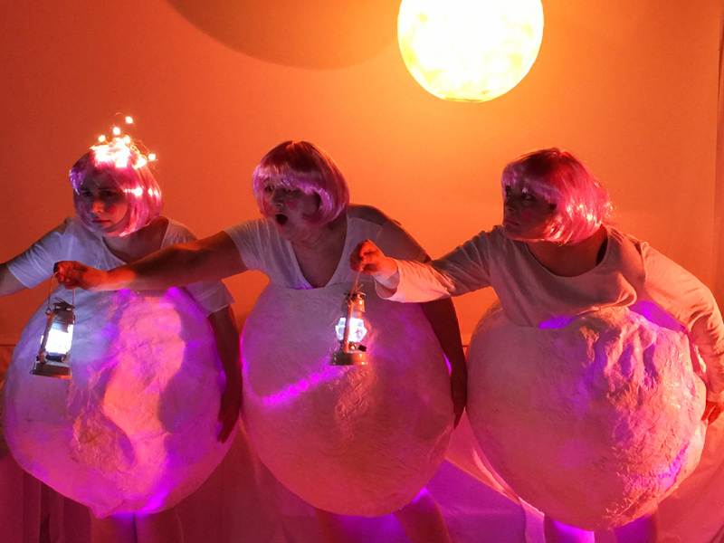 Una escena de 'Serendipitat', que s'estrena avui a La Gorga. (Foto: Gespa Teatre).