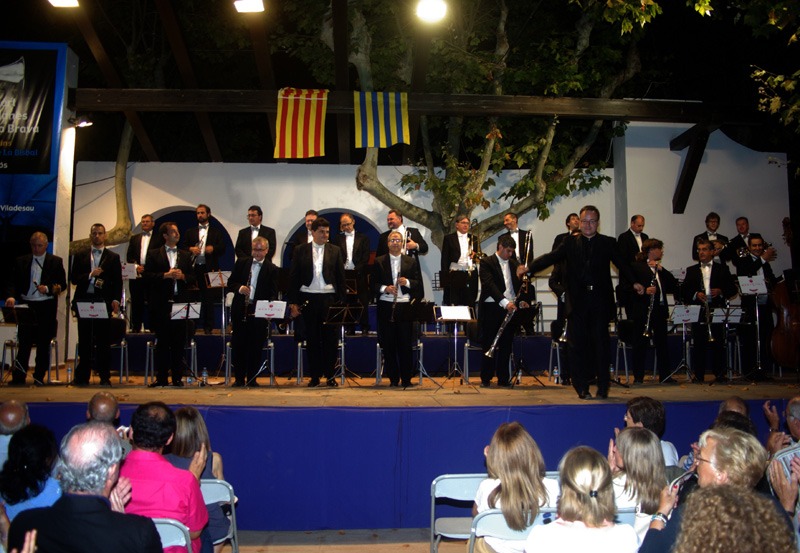 Imatge d'arxiu del Concert de Sardanes de la Costa Brava. (Foto: ASCB).
