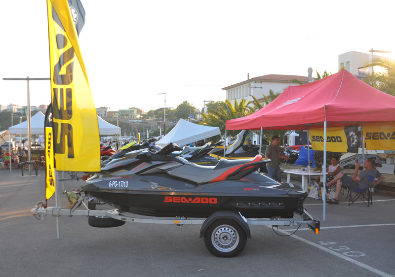 Imatge d'arxiu de la fira nàutica del port Marina Palamós.