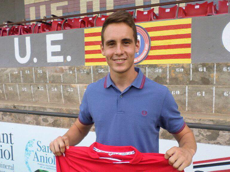El nou fitxatge del Palamós, Litus Sala, va començar la temporada passada a l'Olot abans d'anar al Farners.