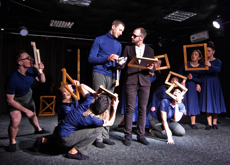 El grup ucraïnès de teatre amateur Splash, drama school.