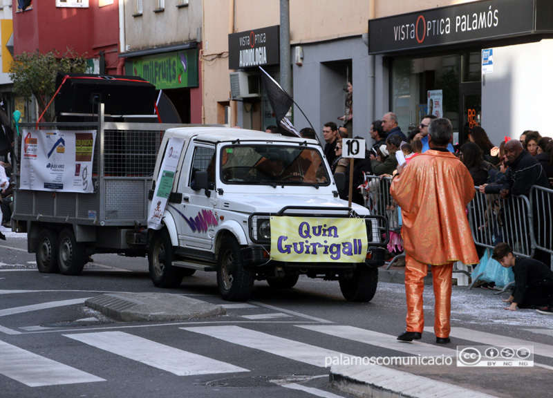 Imatge d'arxiu de la rua del Carnaval de Palamós.