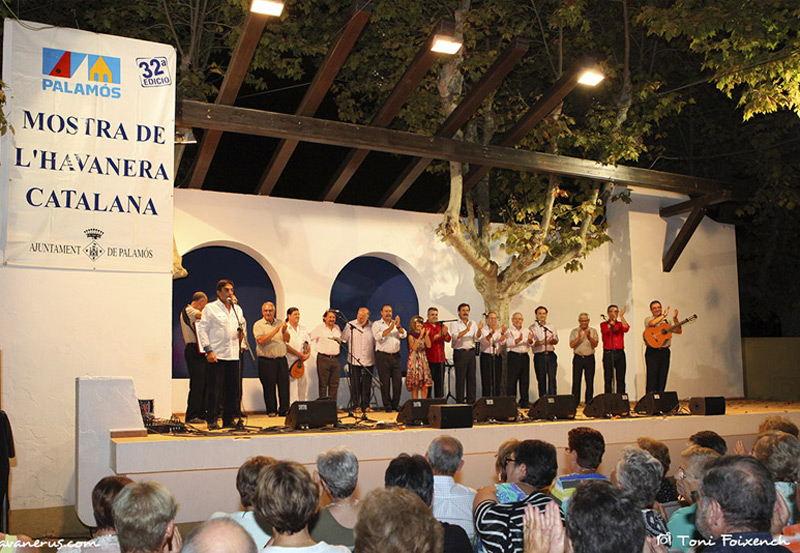 La Mostra de l'Havanera Catalana, en una imatge d'arxiu. (Foto: Toni Foixench).
