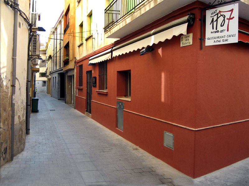 El carrer de les Bruixes, un dels punts del recorregut. (Foto: Gabriel Martín).