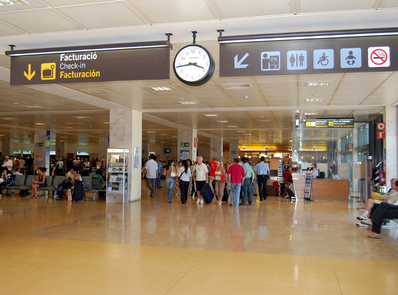 Al juliol l'aeroport de Girona ha guanyat més de 5.000 viatgers.