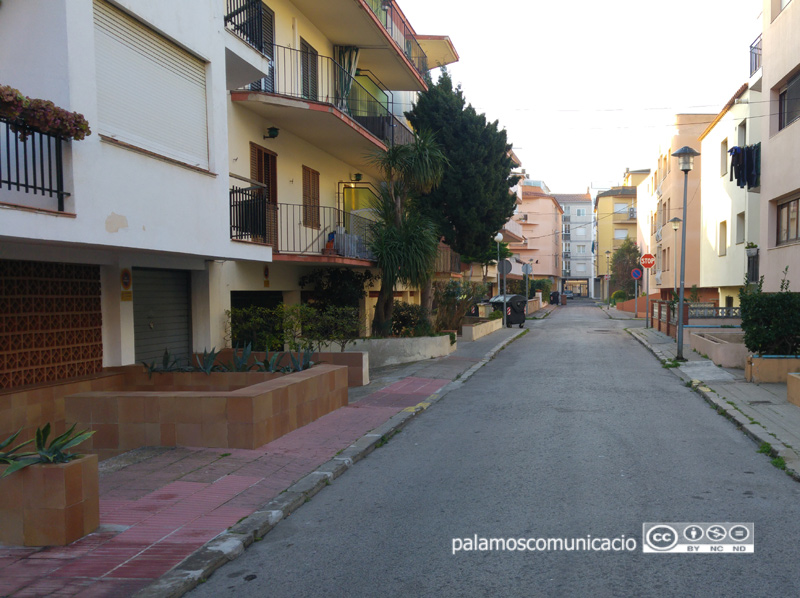 El carrer del Palmar i el seu entorn serà objecte d'una millora urbanística.