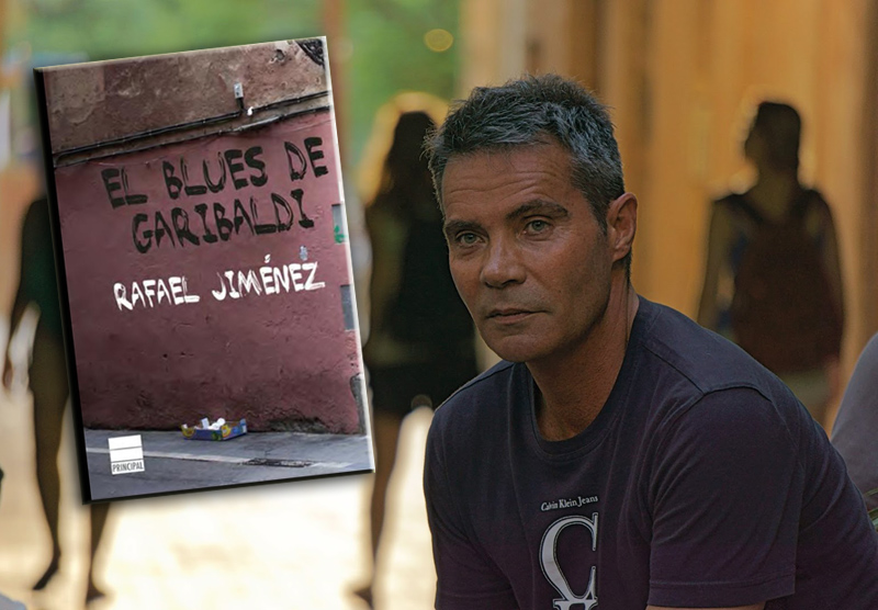 L'autor del llibre 'El blues de Garibaldi', Rafael Jiménez.