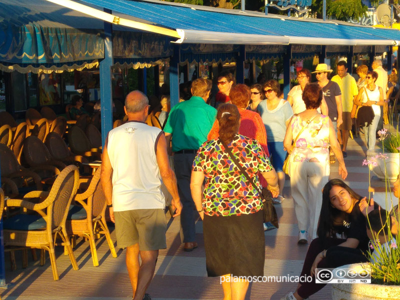El sector confia que al setembre encara hi hagi una bona afluència de turisme.