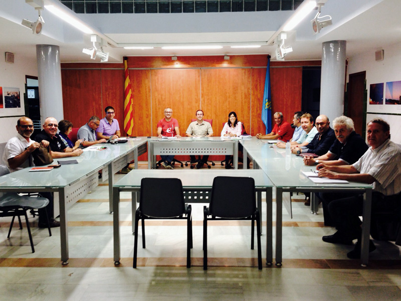 Una reunió del Consell Econòmic i Social de Palamós.