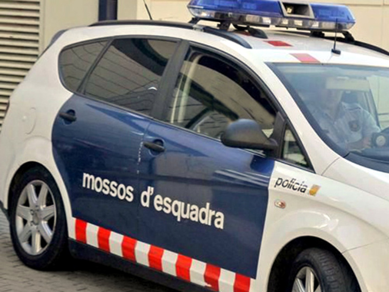 La mainadera va ser detinguda pels Mossos d'Esquadra.