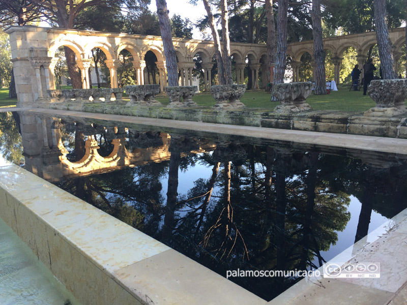 El claustre del Mas del Vent s'obre novament al públic.