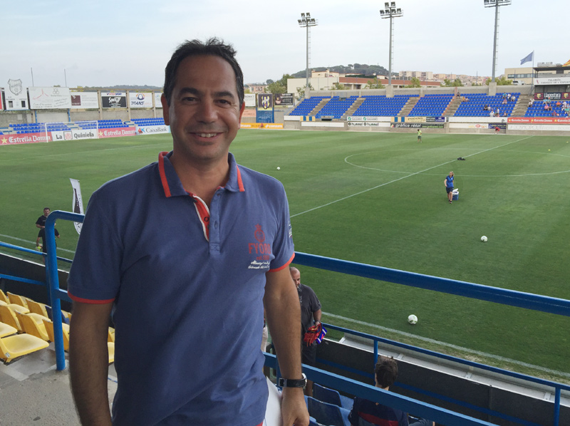 El periodista de Palamós, Jaume Soler. (Foto: Ramon Ribas).