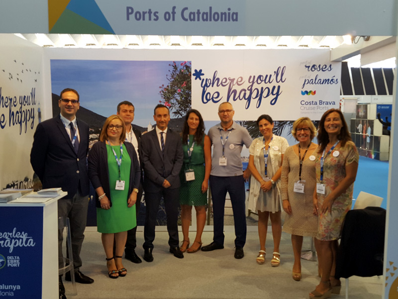 L'acció comercial de Palamós i Roses es fa a través de Costa Brava Cruise Ports.