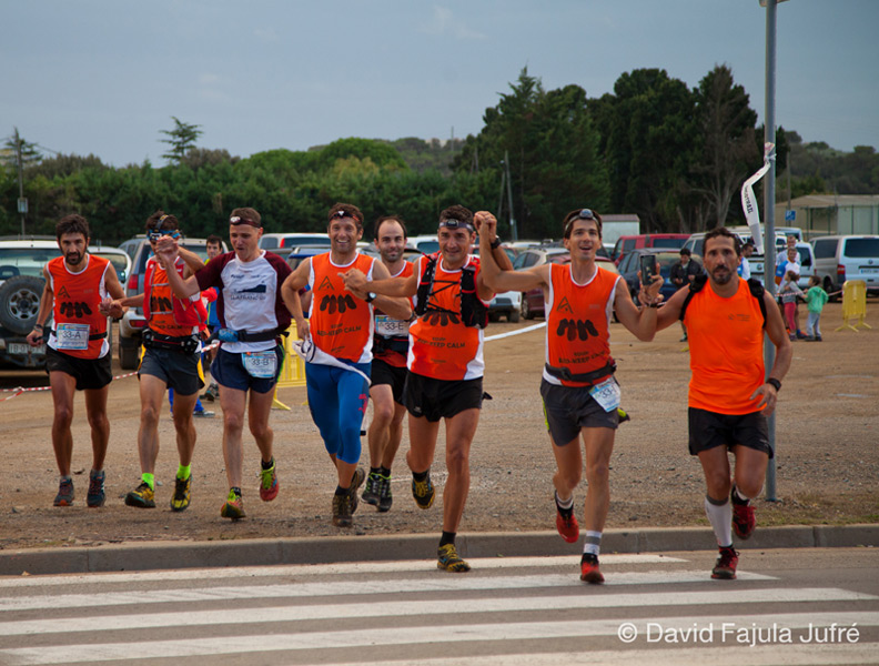 Participants d'una edició de l'Oncotrail.