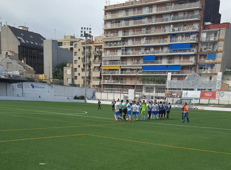 El Palamós ha perdut de manera contundent al camp del Granollers.
