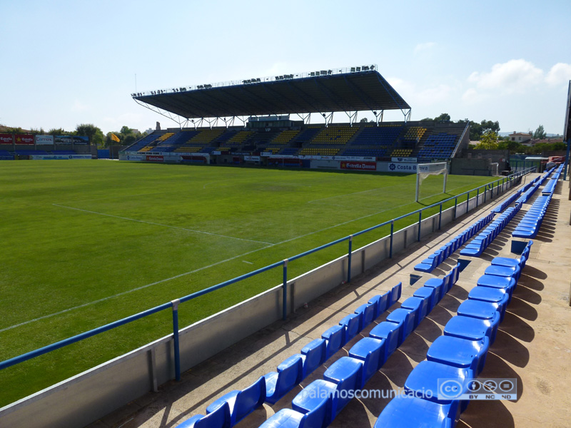 Segon partit consecutiu a l'Estadi Municipal Palamós-Costa Brava.