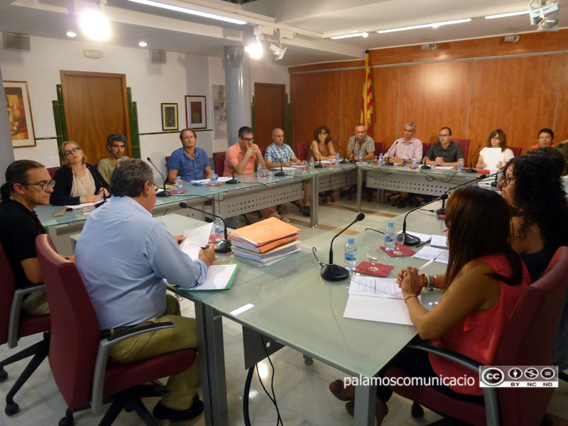 Imatge del Ple municipal del passat mes de setembre.