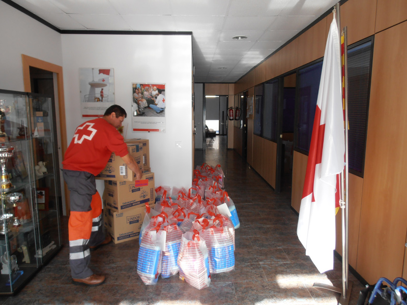 Creu Roja Palamós destina diferents recursos al suport a famílies vulnerables. (Foto: Creu Roja Palamós).