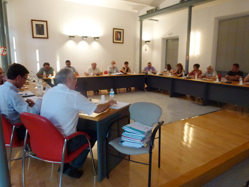 Ple de l'Ajuntament de Calonge, en una foto d'arxiu. (Foto: Ajuntament de Calonge).